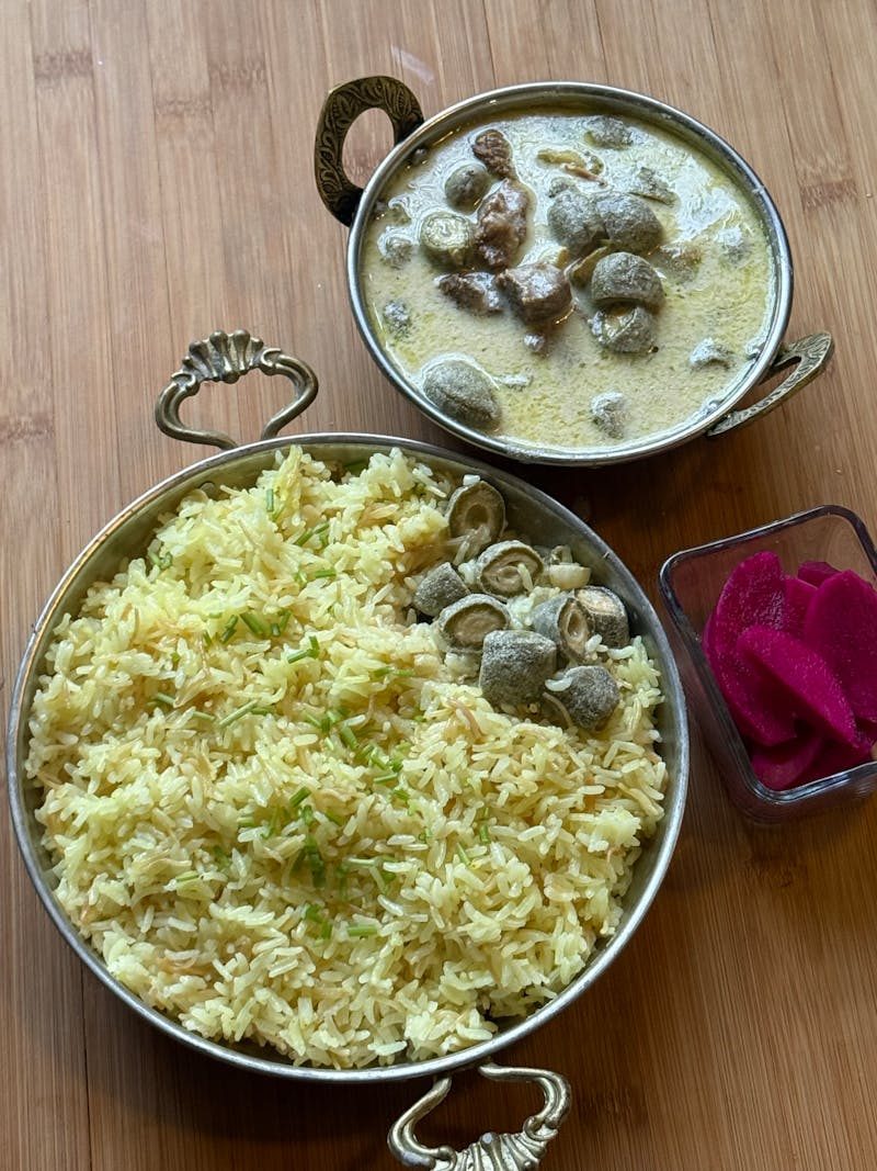 מנסאף - תבשיל טלה ירדני עם לבן ואורז