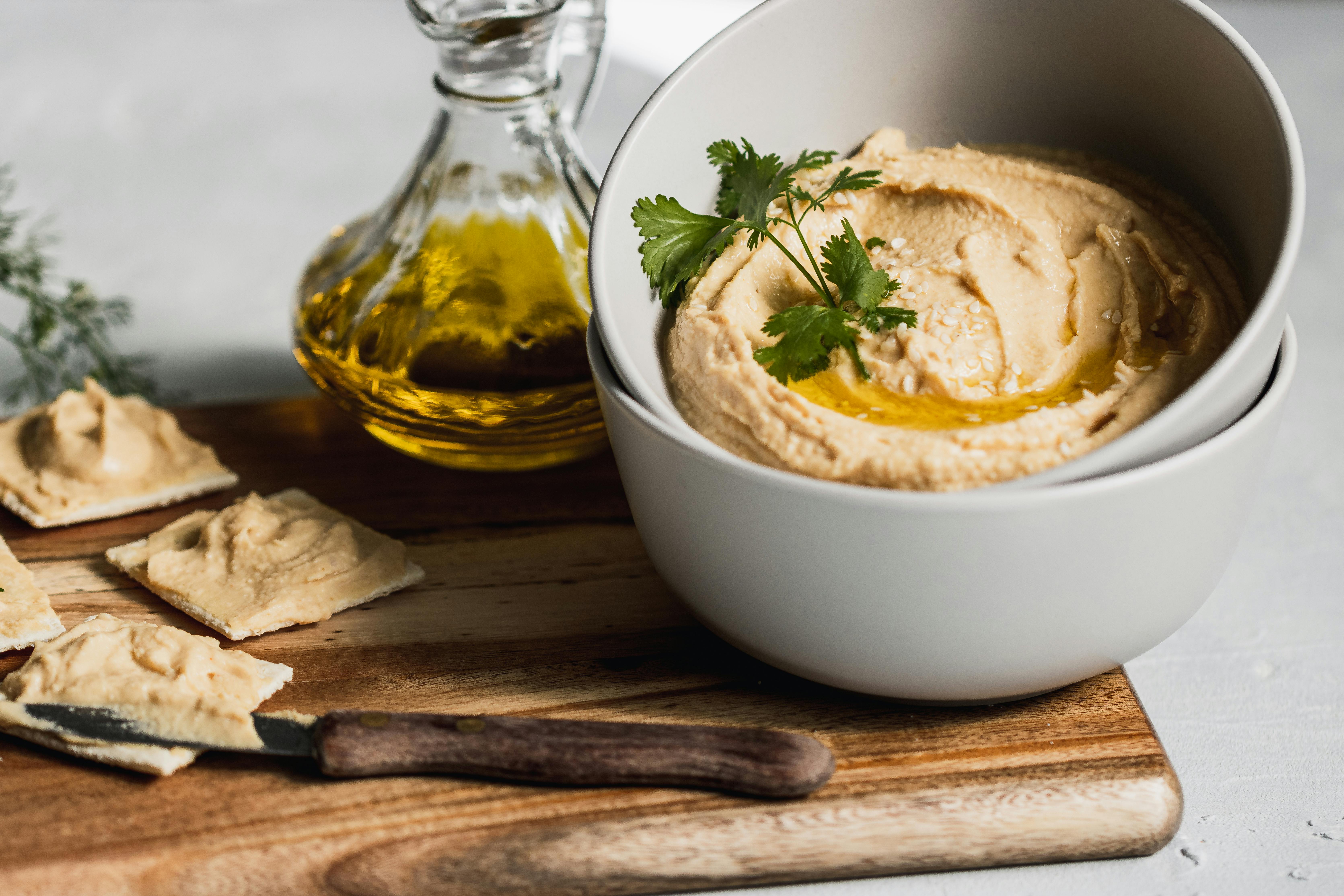 לבנה עם שמן זית ועשבי תיבול