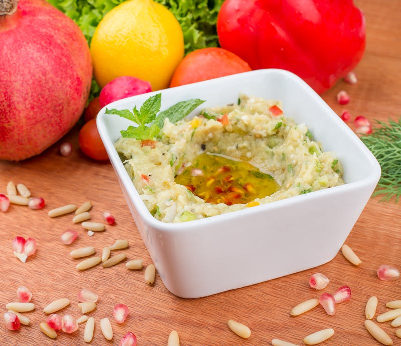גבאגנוש – ממרח חצילים ורימון