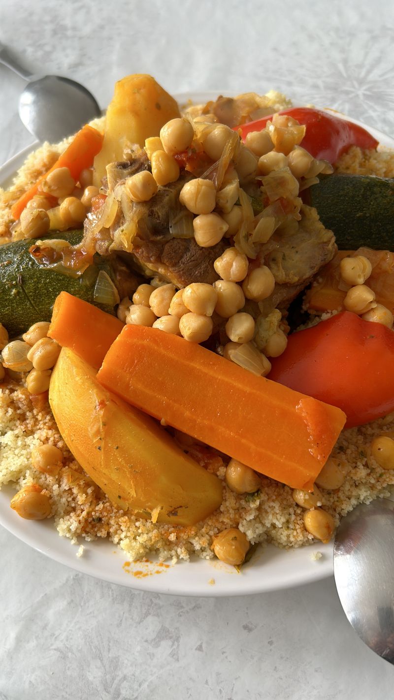 כוסכוס ירקות מרוקאי