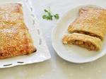 בצק עלים במילוי עוף ותפוחים