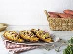ארוחת ערב נהדרת! סירות בטטה במילוי סלט קינואה