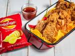שוקיים פריכות בנוסח KFC מצופות תפוצ'יפס