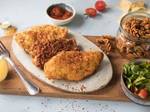 שניצל בטעמים בשלושה ציפויים שונים