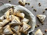 אוזני המן במילוי ממרח חלבה ופיסטוק